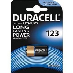 Duracell Ultra Photo Lithium 123 (CR17345) Battery - High Performance & Long Lasting Power for Your Devices!